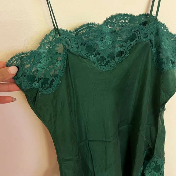 Victoria’s Secret Silk Gold label VS cami teddy negligee chemise - Picture 4 of 7